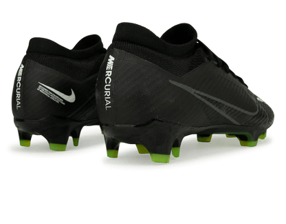 Nike Men's Zoom Mercurial Vapor 15 Pro FG Black/Volt