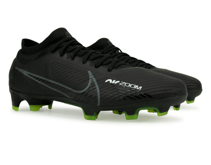 Nike Men's Zoom Mercurial Vapor 15 Pro FG Black/Volt