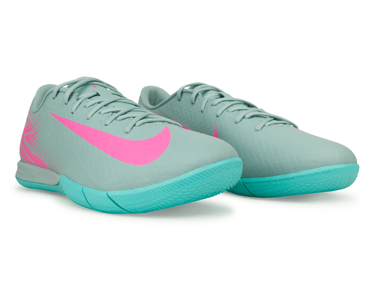 Nike Men's Zoom Mercurial Vapor 16 Academy IC Ocean Cube/Pink Blast
