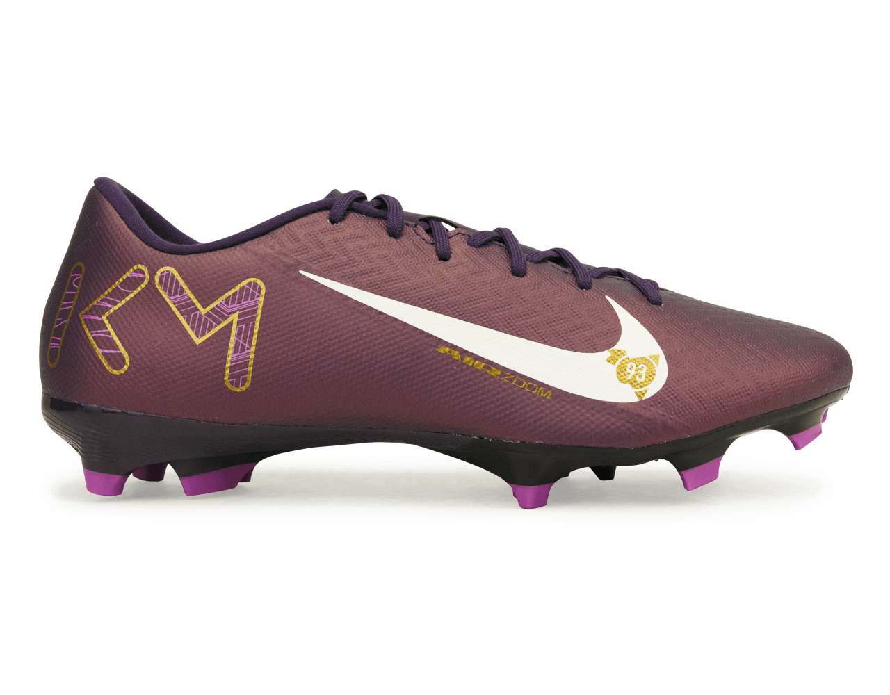 Nike Men's Zoom Mercurial Vapor 16 Academy KM FG/MG Grand Purple/Pale Ivory