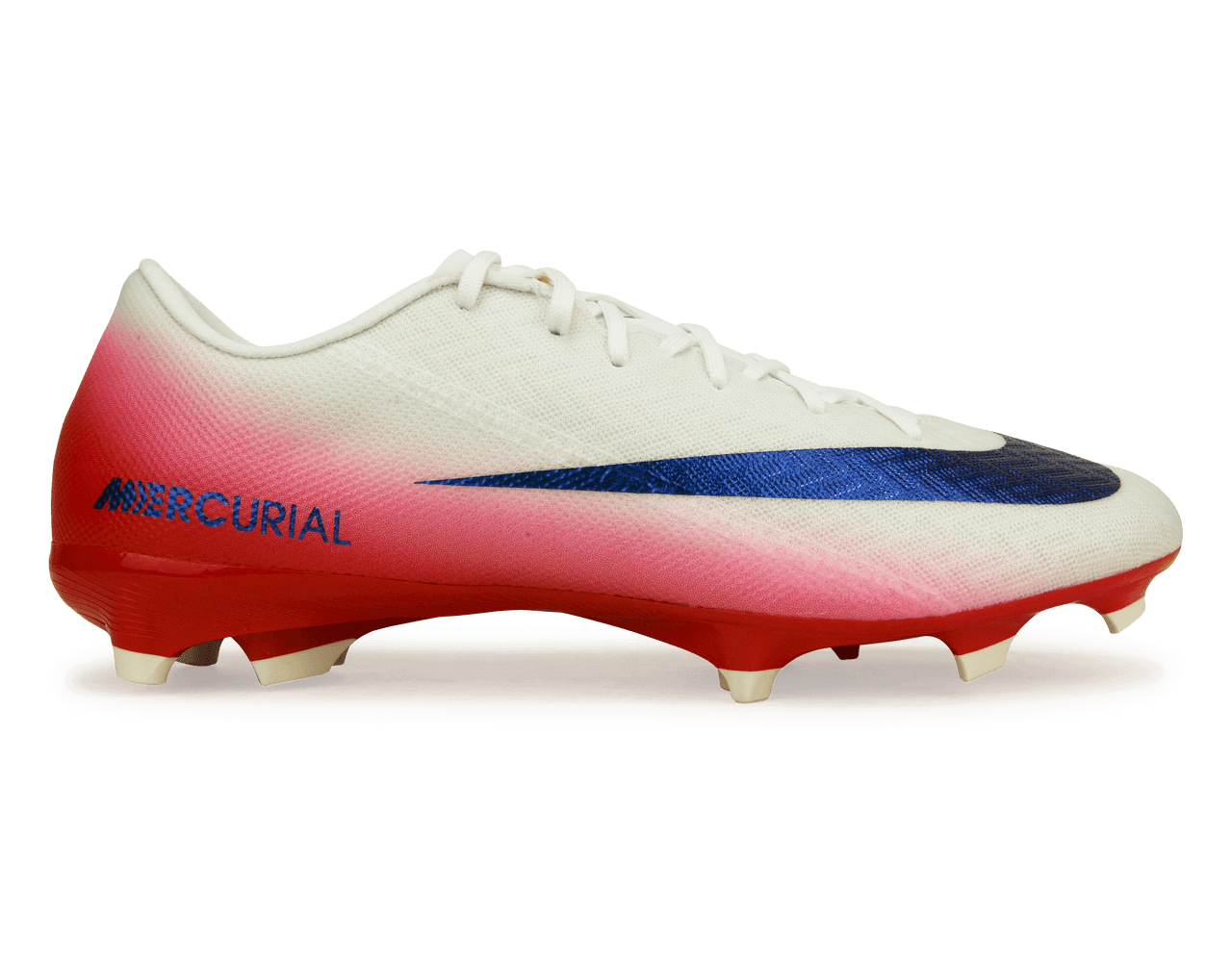 Nike Men's Zoom Mercurial Vapor 16 Academy LV8 FG/MG Red/Obsidian
