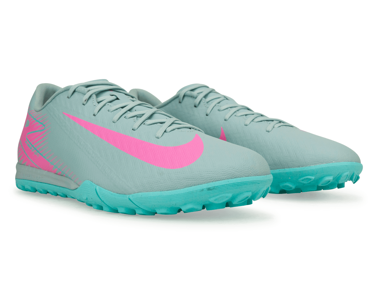 Nike Men's Zoom Mercurial Vapor 16 Academy TF Ocean Cube/Pink Blast