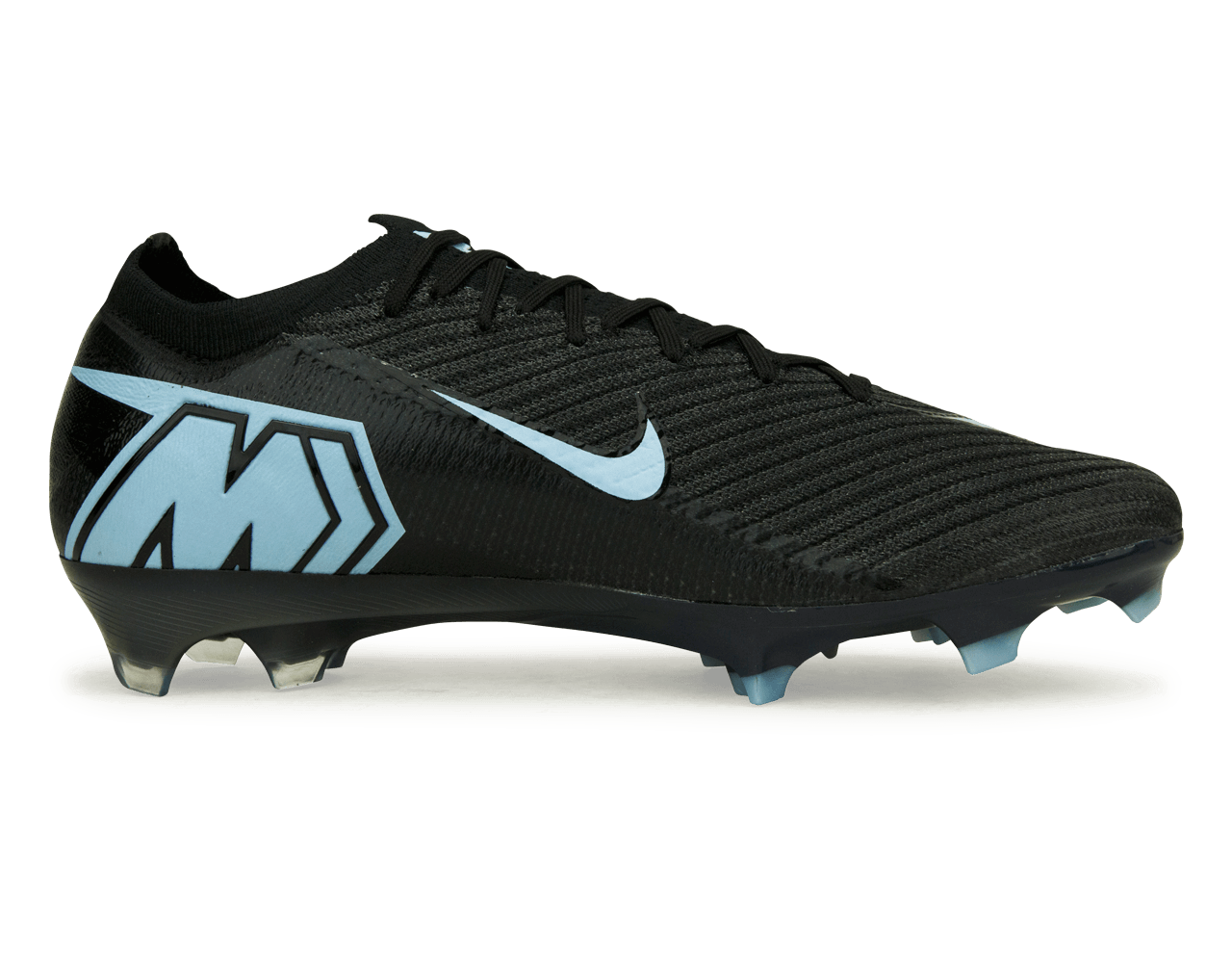 Nike Men's Zoom Mercurial Vapor 16 Elite FG Black/Ice Blue