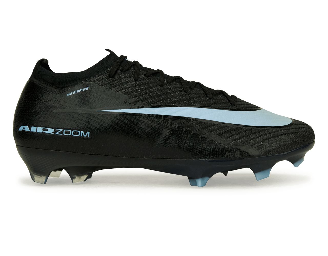 Nike Men's Zoom Mercurial Vapor 16 Elite FG Black/Ice Blue