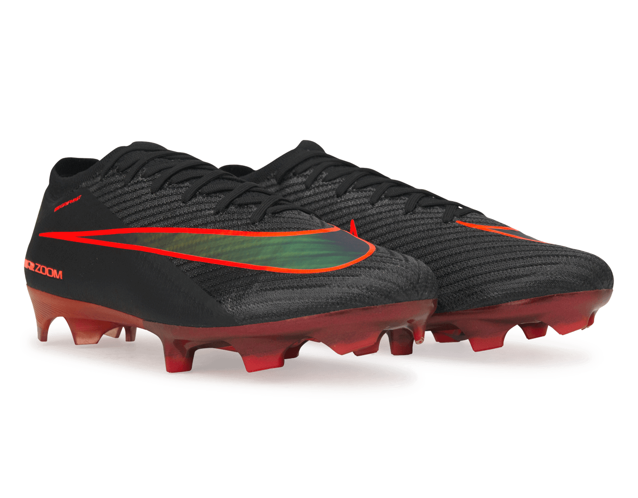 Nike Men's Zoom Mercurial Vapor 16 Elite FG LV8 Black/Hyper Crimson