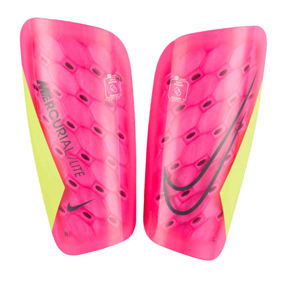Nike Mercurial Lite Shin Guards Pink/Gridiron