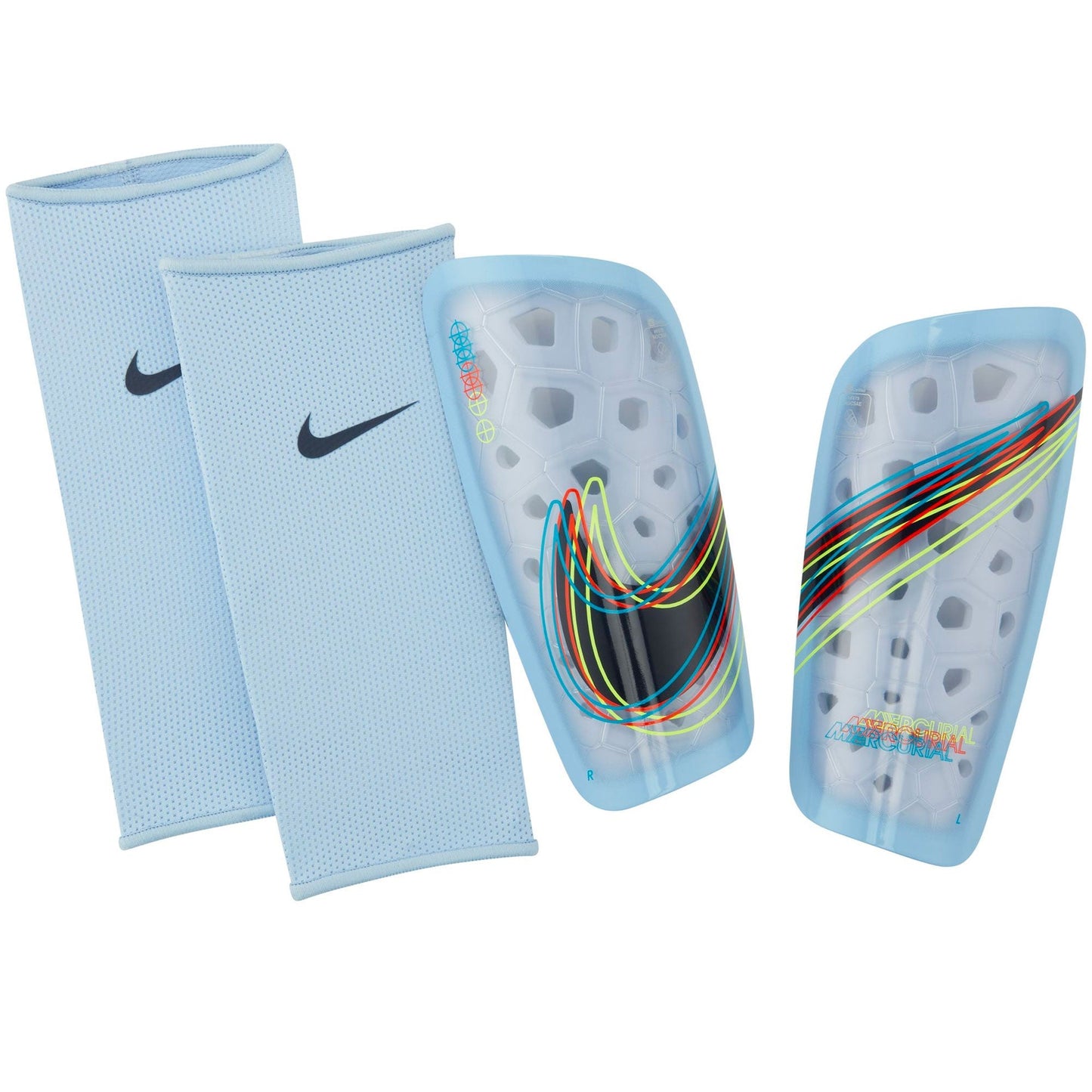 Nike Mercurial Lite Shin Guards Light Marine/Blackened Blue