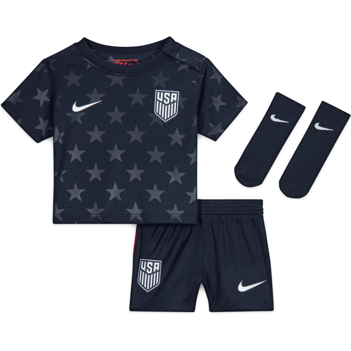 Nike USA World Cup 2026 Away Mini Kit Dark Obsidian