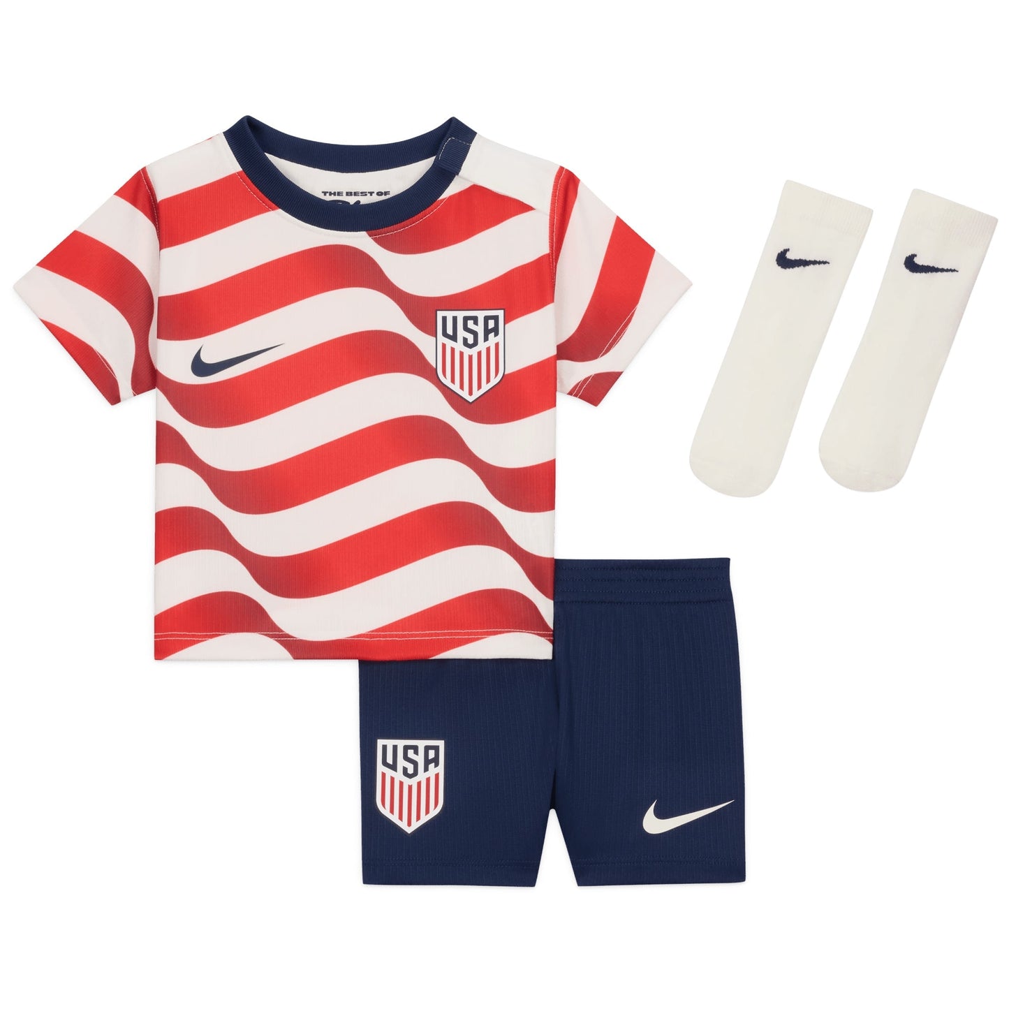 Nike USA World Cup 2026 Home Mini Kit Red/White
