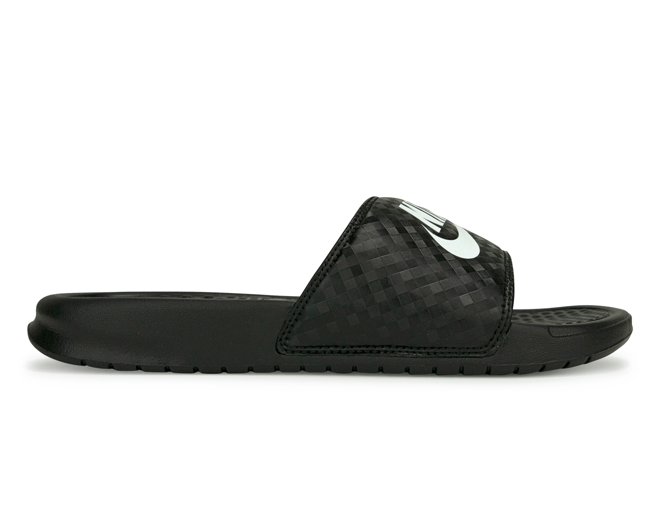 Nike Women's Benassi JDI Sandal Black/White