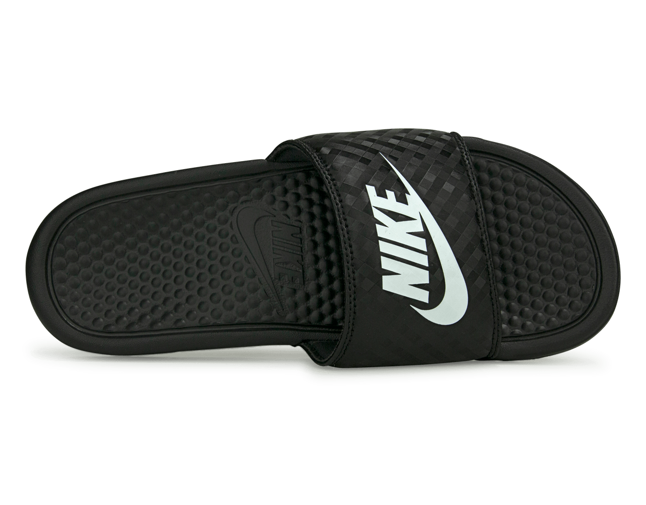 Nike Women's Benassi JDI Sandal Black/White