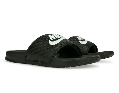 Nike Women's Benassi JDI Sandal Black/White