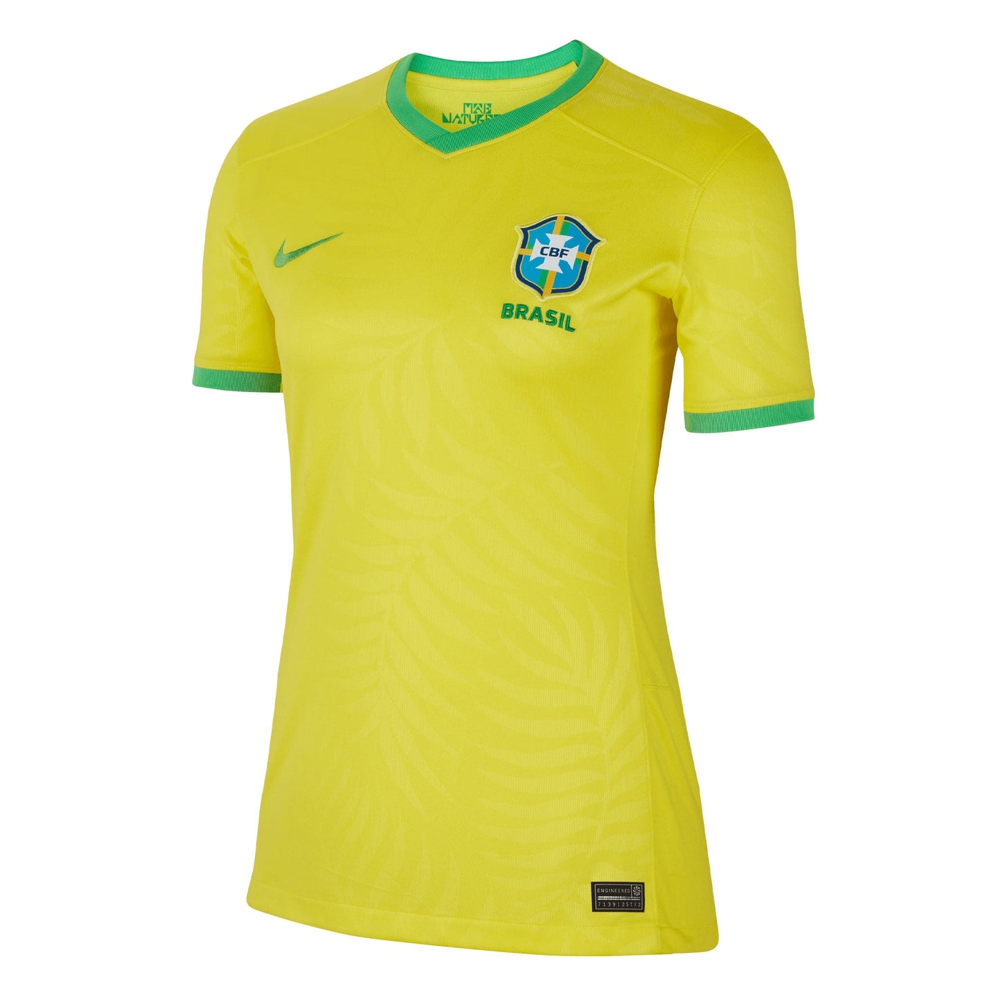 Nike Women's Brazil 2023/24 Home Jersey Yellow/Green