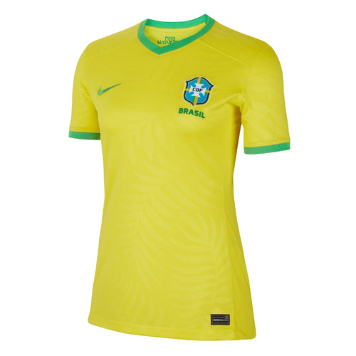 Nike Women's Brazil 2023/24 Home Jersey Yellow/Green