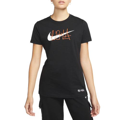 Nike Women's Club America 2021/22 LA Tee Black/Orange