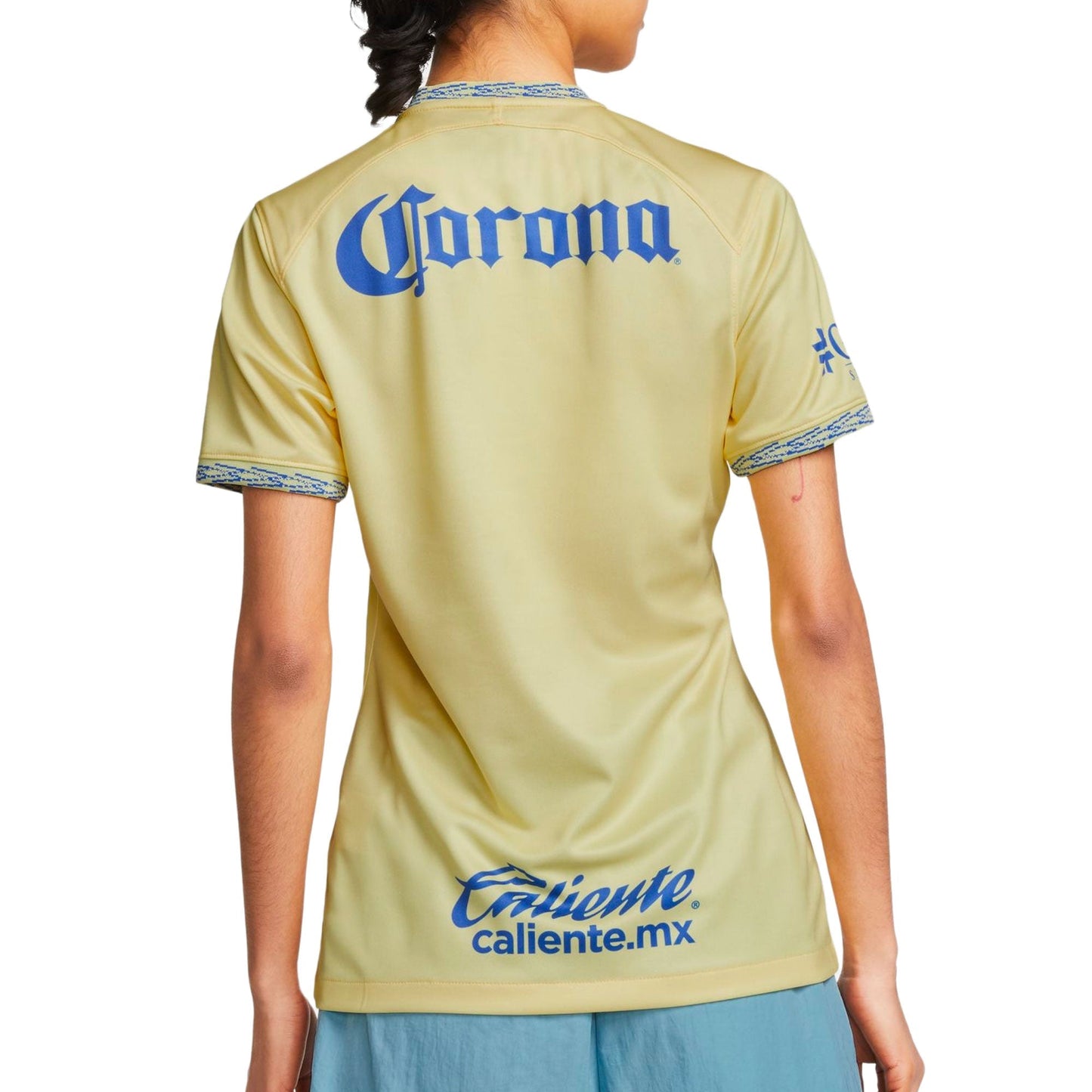 Nike Women's Club America 2022/23 Home Jersey Lemon Chiffon/Blue