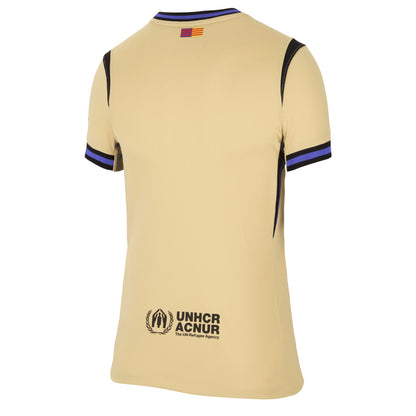 Nike Women's FC Barcelona 2025/26 Away Jersey Team Gold/Persian Violet