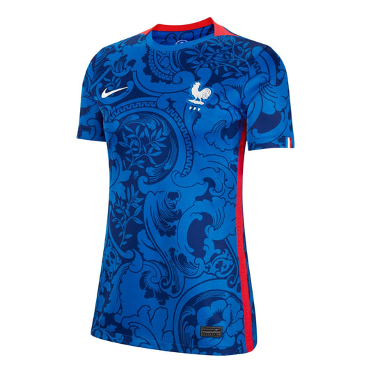 Nike Women's France 2022 Home Jersey Cobalt/Red