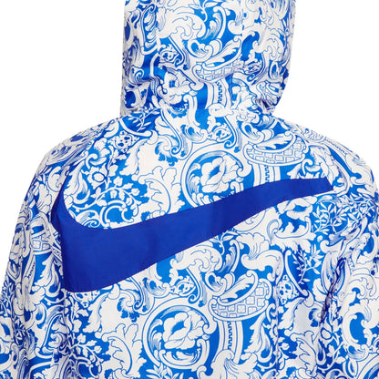 Nike Women's France Jacket White/ Hyper Cobalt