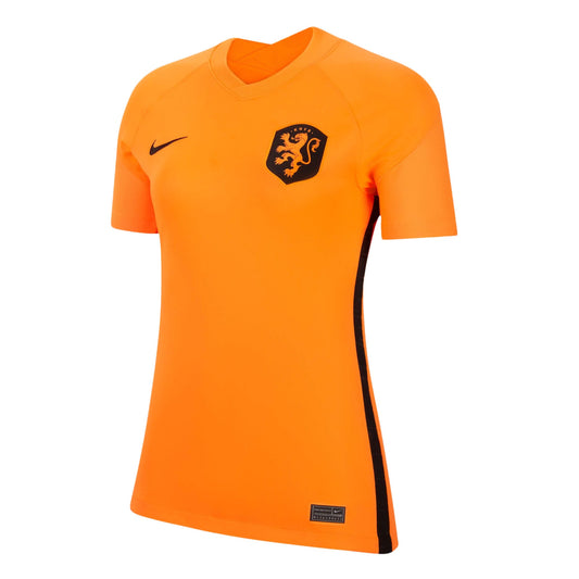 Nike Women's Netherlands 2022/23 Home Jersey Orange/ Black