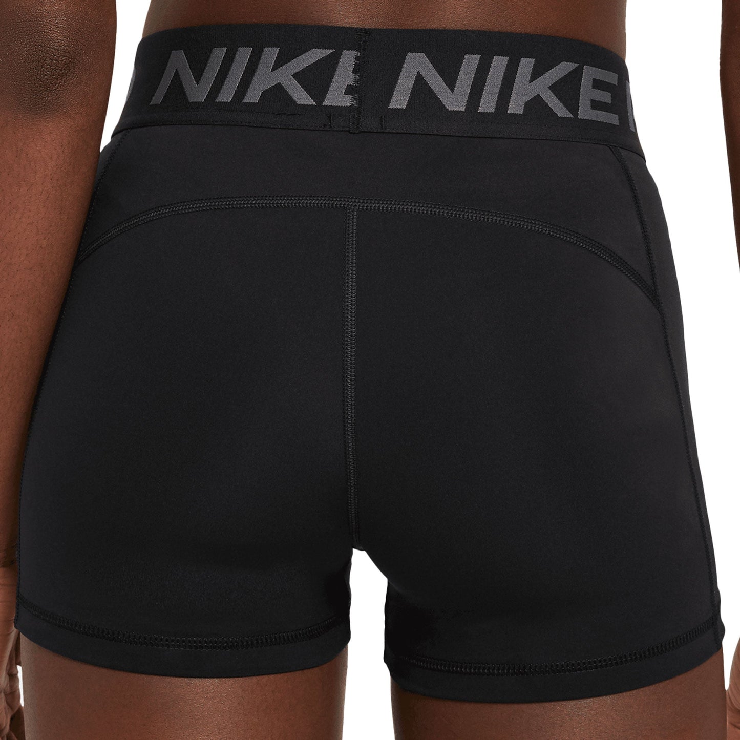 Nike Women's Pro 3" Short  Black/Iron Grey