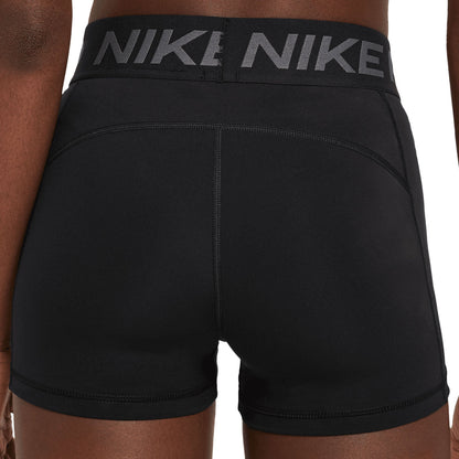 Nike Women's Pro 3" Short  Black/Iron Grey
