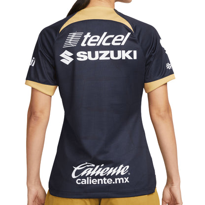 Nike Women's Pumas UNAM 2023/24 Away Jersey Obsidian/Gold