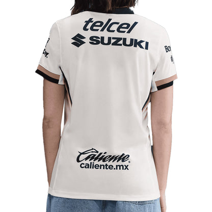 Nike Women's Pumas UNAM 2025/26 Home Jersey White/Navy/Gold
