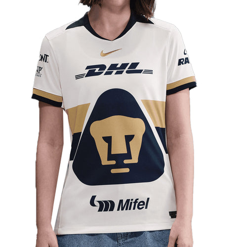 Nike Women's Pumas UNAM 2025/26 Home Jersey White/Navy/Gold
