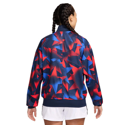 Nike Women's USA Academy Pro Dri-FIT Anthem Jacket Navy/Red