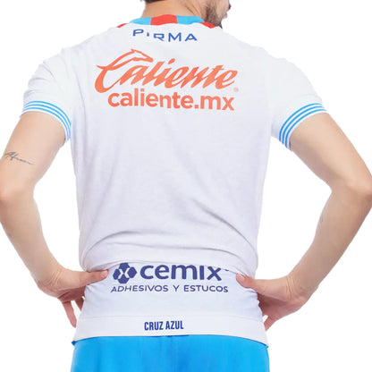Pirma Men's Cruz Azul 2024/25 Authentic Away Jersey White/Blue