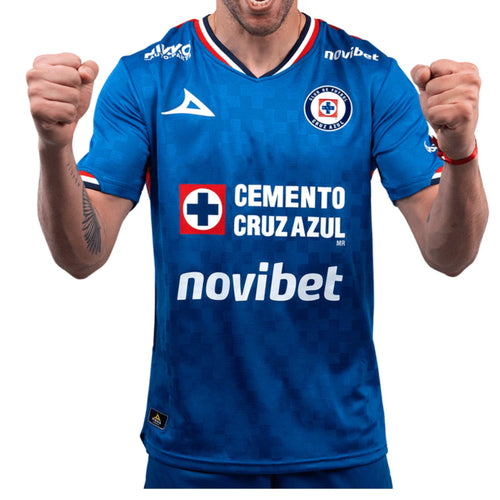 Pirma Men's Cruz Azul 2025/26 Home Jersey Royal Blue/White