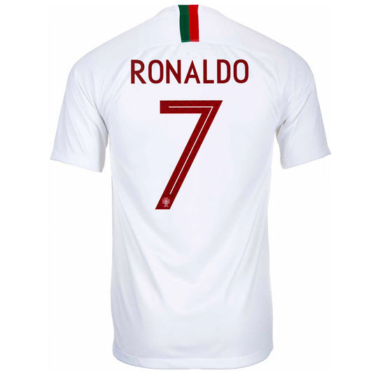 2018/19 Portugal Away Ronaldo #7 Official Nameset