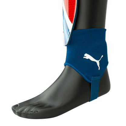 PUMA EvoSpeed 3 Shin Guards White/Ribbon Red