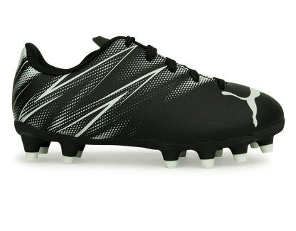 PUMA Kids Attacanto FG/AG Black/White