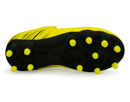 PUMA Kids Attacanto  FG/AG Yellow/Black