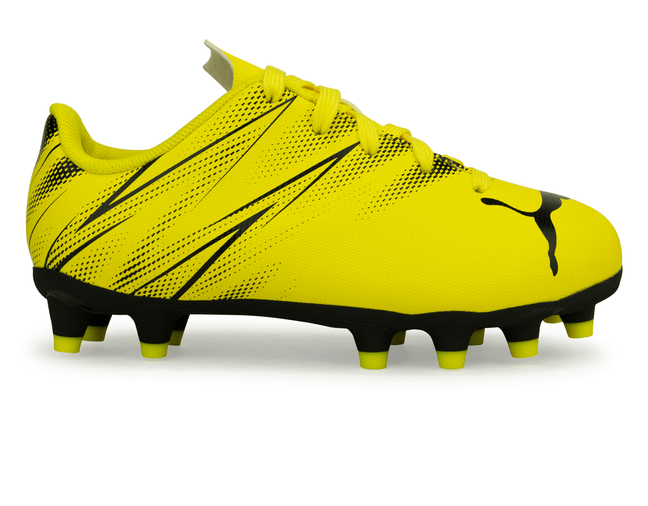 PUMA Kids Attacanto  FG/AG Yellow/Black