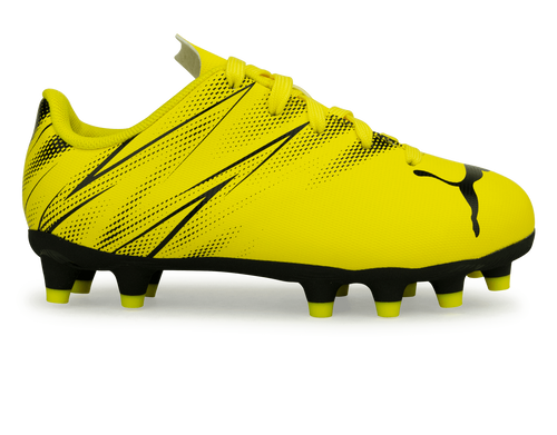 PUMA Kids Attacanto  FG/AG Yellow/Black