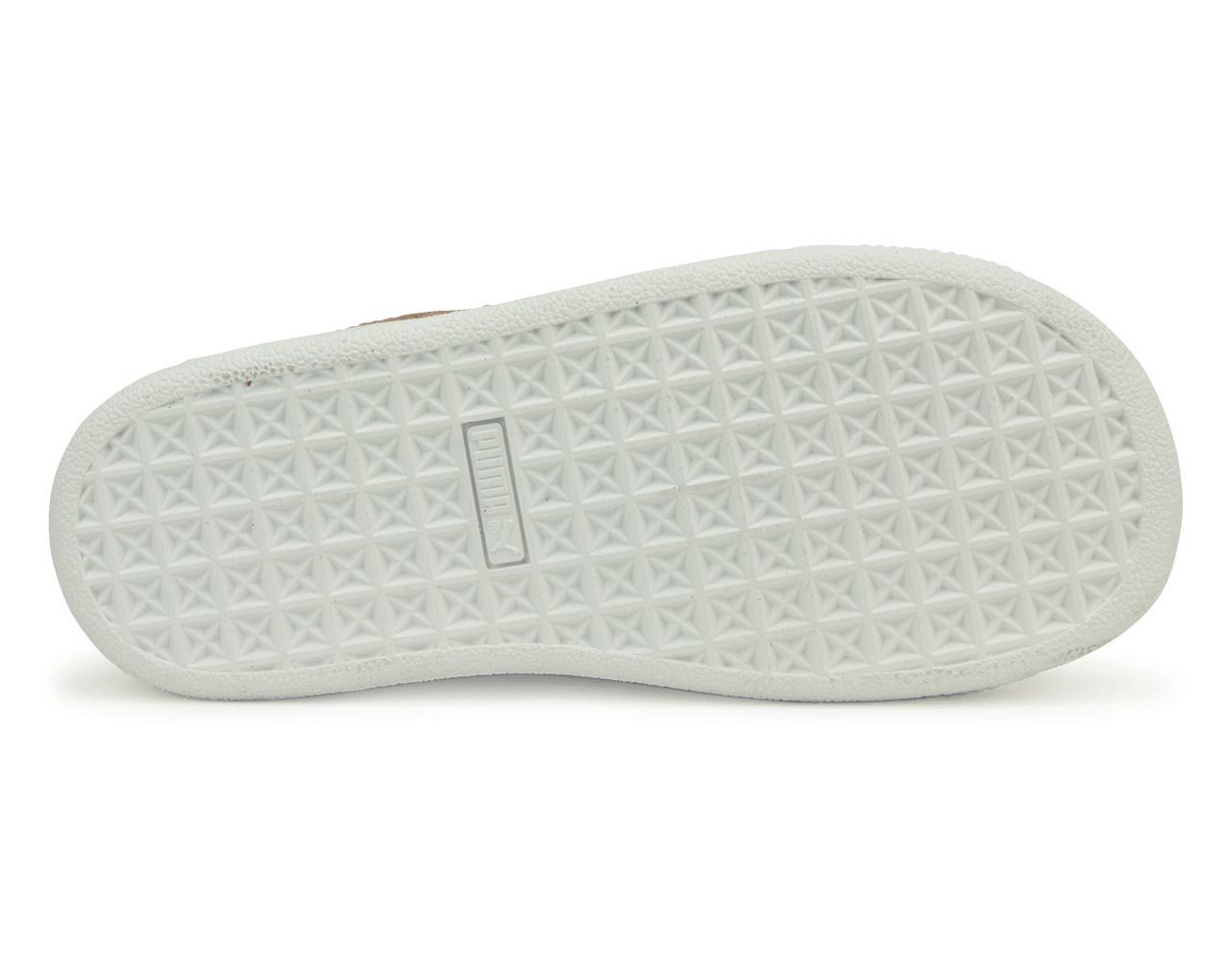 PUMA Kids Basket Met Emboss Rose/White