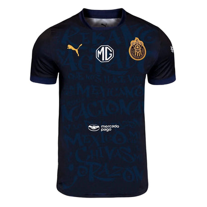 PUMA Kids Chivas De Guadalajara 2024/25 Third Jersey Navy/White
