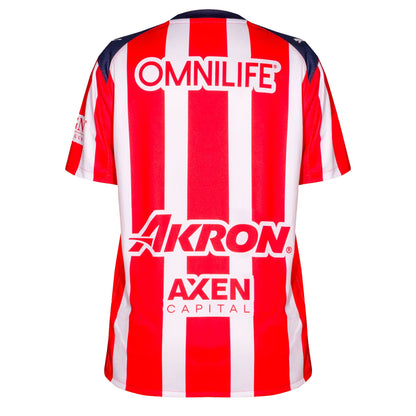 PUMA Kids Chivas De Guadalajara 2025/26 Home Jersey Red/White/Navy