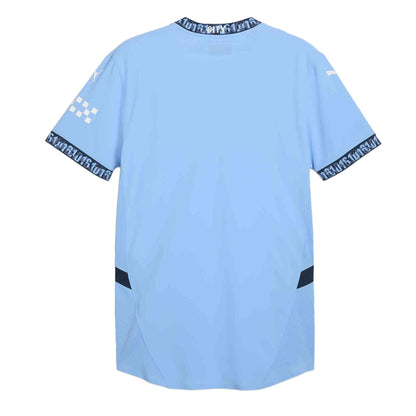 PUMA Kids Manchester City FC Home Jersey 2024/25 Light Blue/Marine Blue