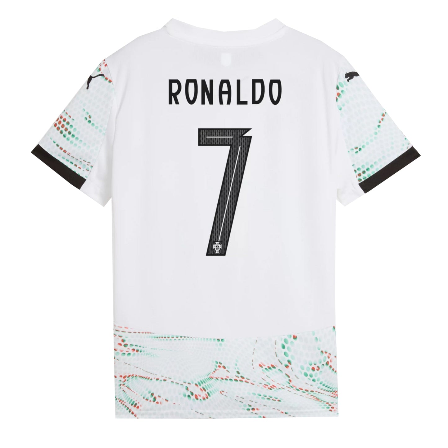 PUMA Kids Portugal 2025/26 Away Jersey w/ Ronaldo #7 Printing