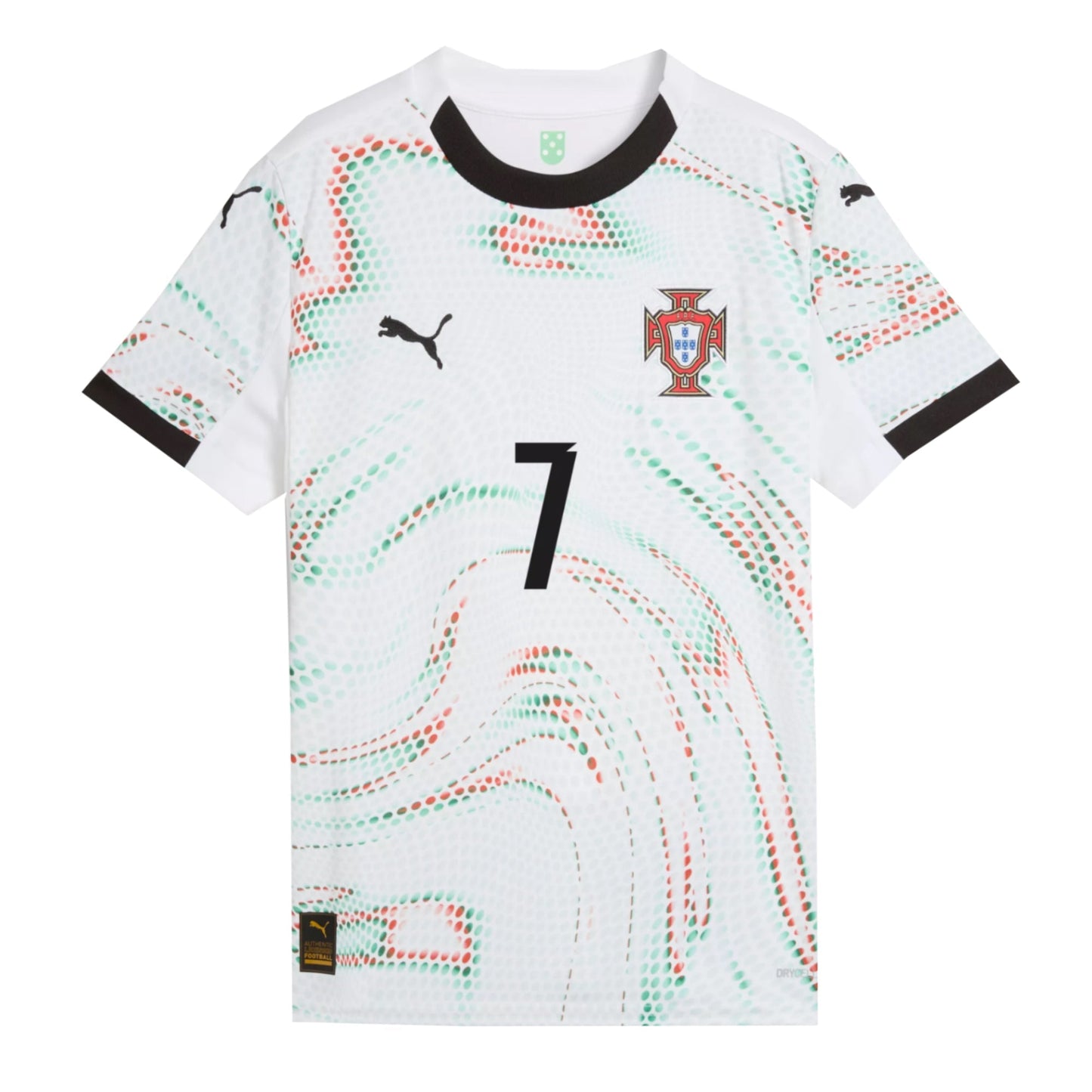 PUMA Kids Portugal 2025/26 Away Jersey w/ Ronaldo #7 Printing