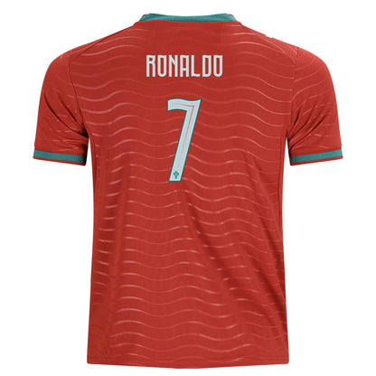PUMA Kids Portugal World Cup 2026 Home Jersey w/ Ronaldo #7 Printing