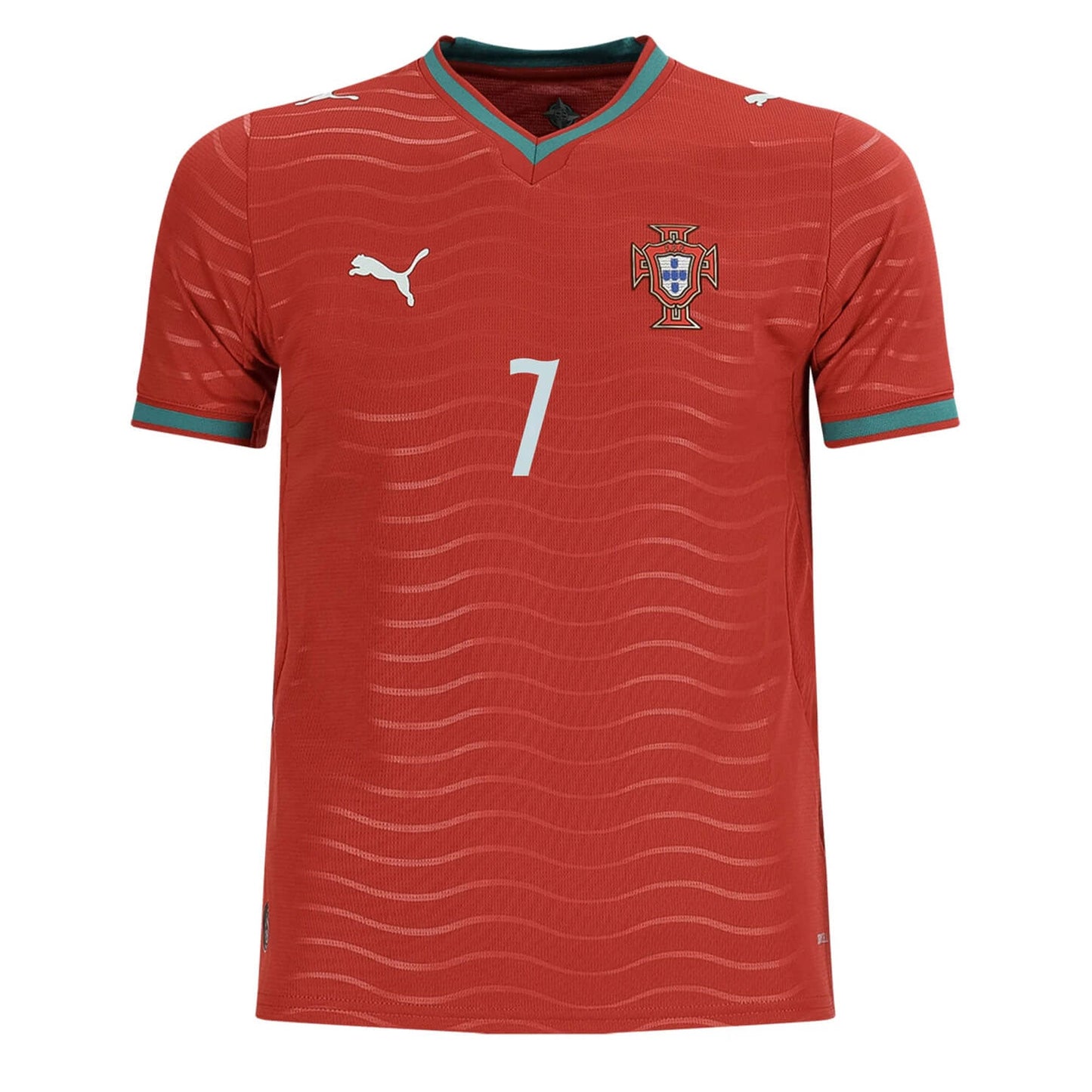 PUMA Kids Portugal World Cup 2026 Home Jersey w/ Ronaldo #7 Printing
