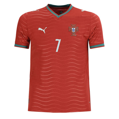 PUMA Kids Portugal World Cup 2026 Home Jersey w/ Ronaldo #7 Printing
