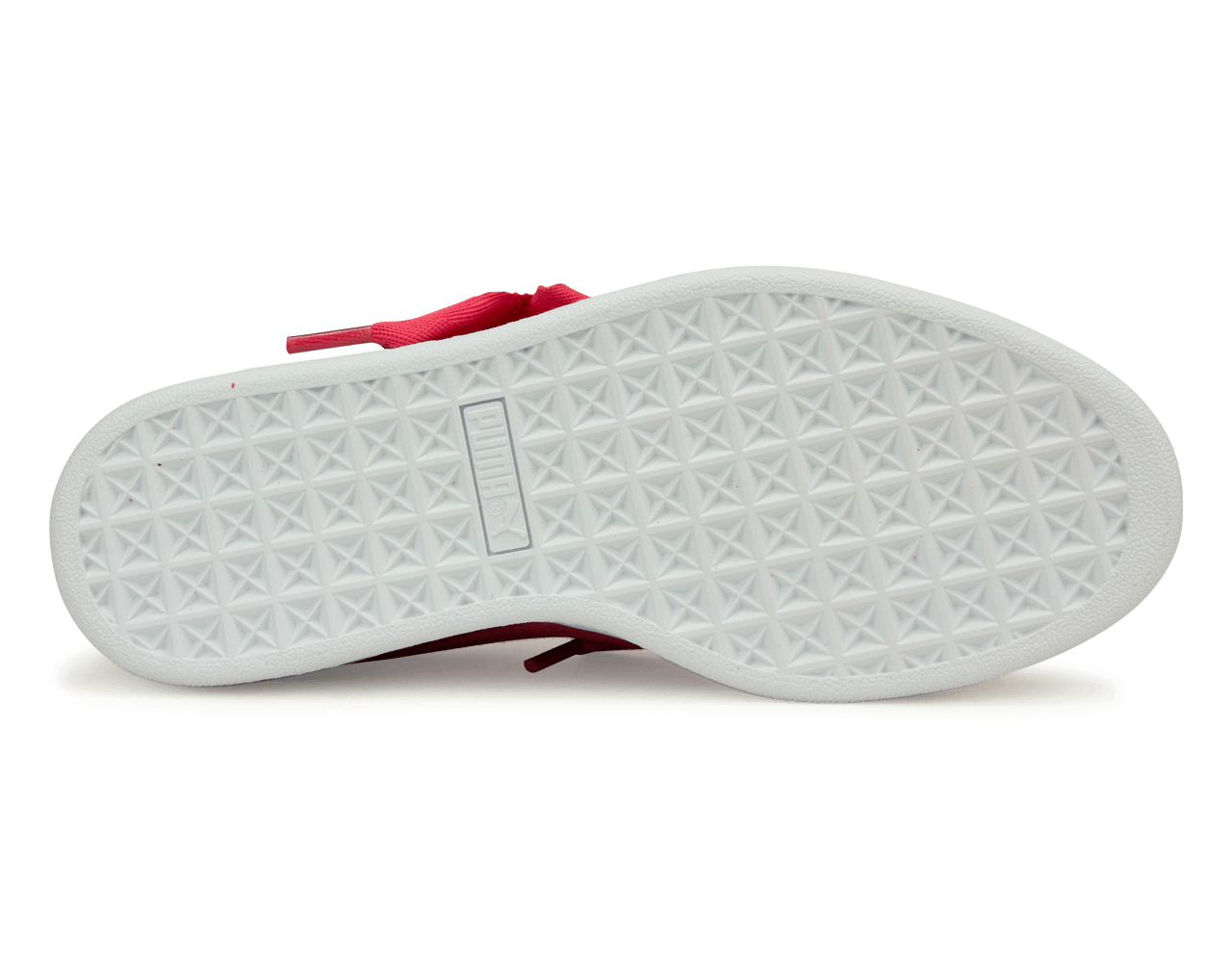 PUMA Kids Suede Heart Valentine JR Pink/White
