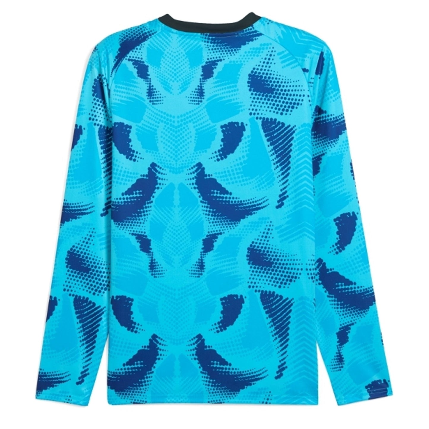 PUMA Kids Team Target Goalkeeper Longsleeve Jersey Bright Aqua/Black