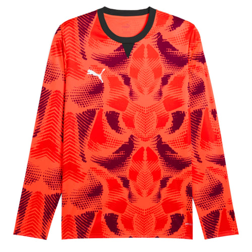 PUMA Kids Team Target Goalkeeper Longsleeve Jersey Red/Black